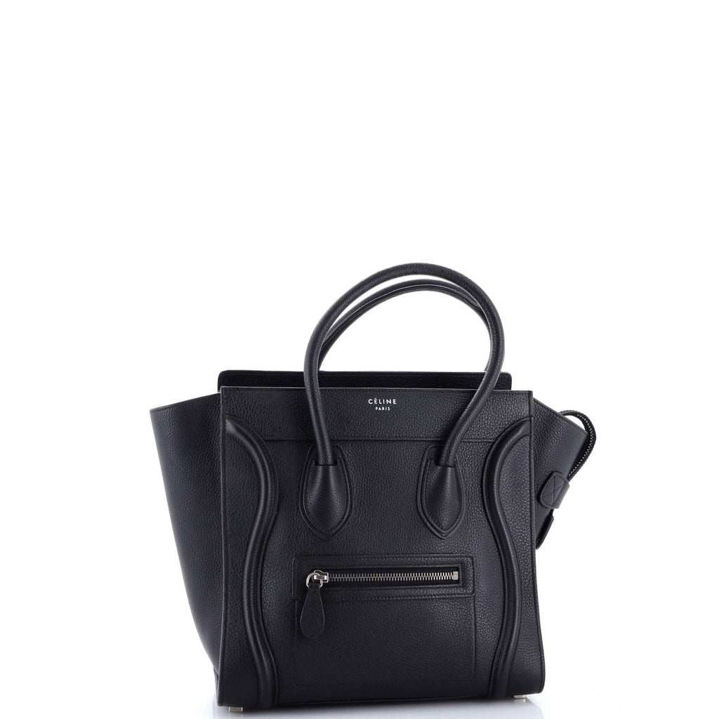 Luggage Bag Grainy Leather Mini