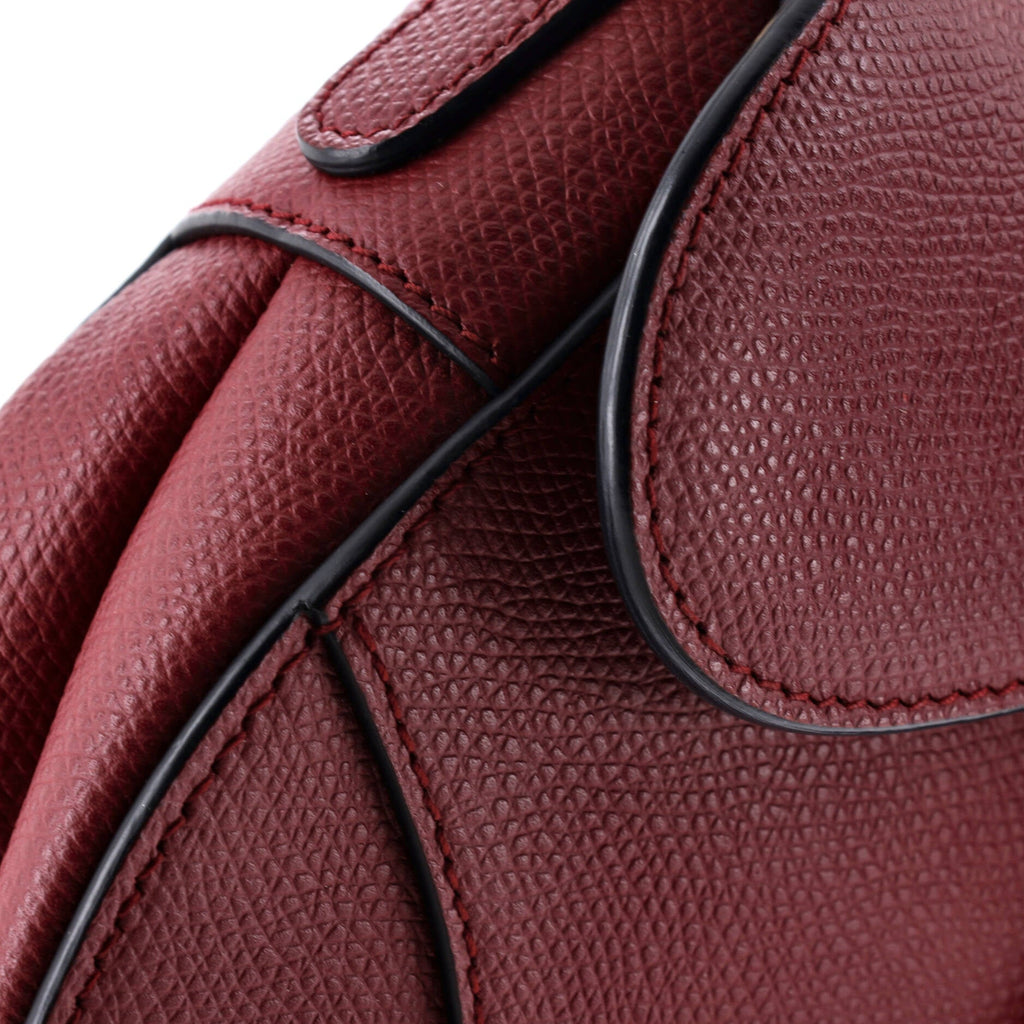 Saddle Handbag Leather Mini