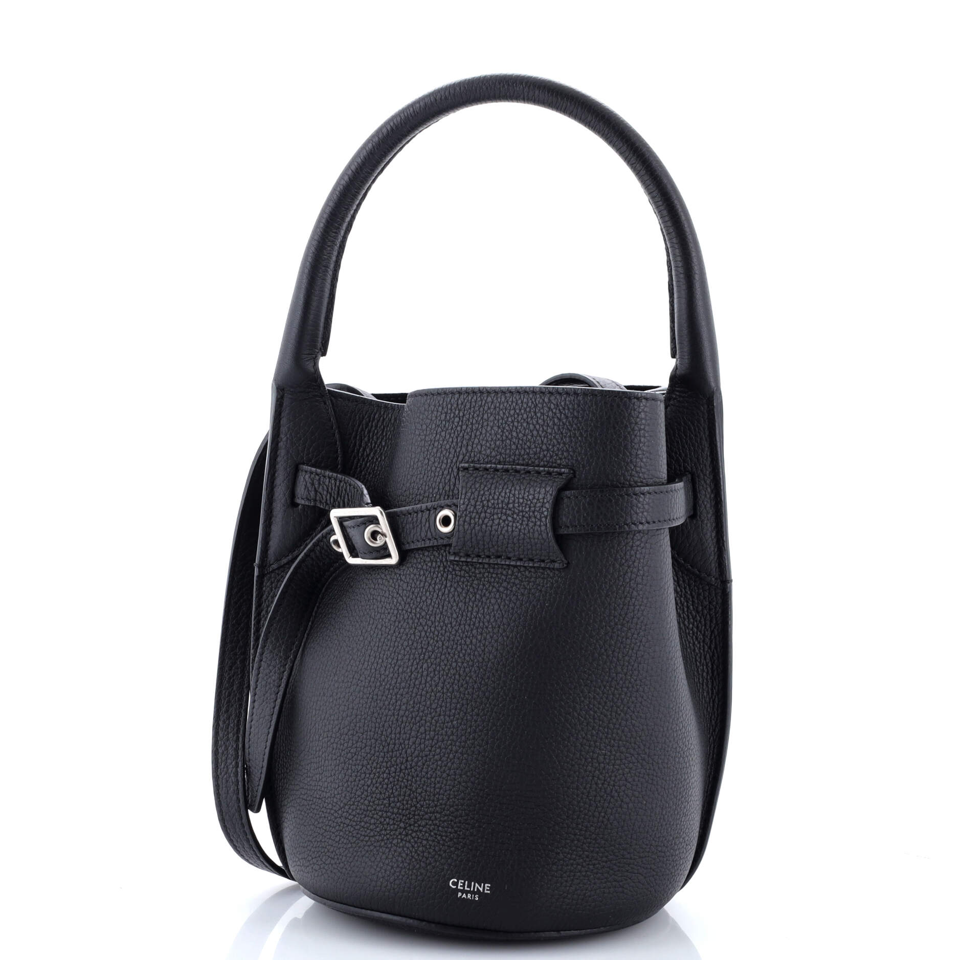 Big Bag Bucket Leather Nano