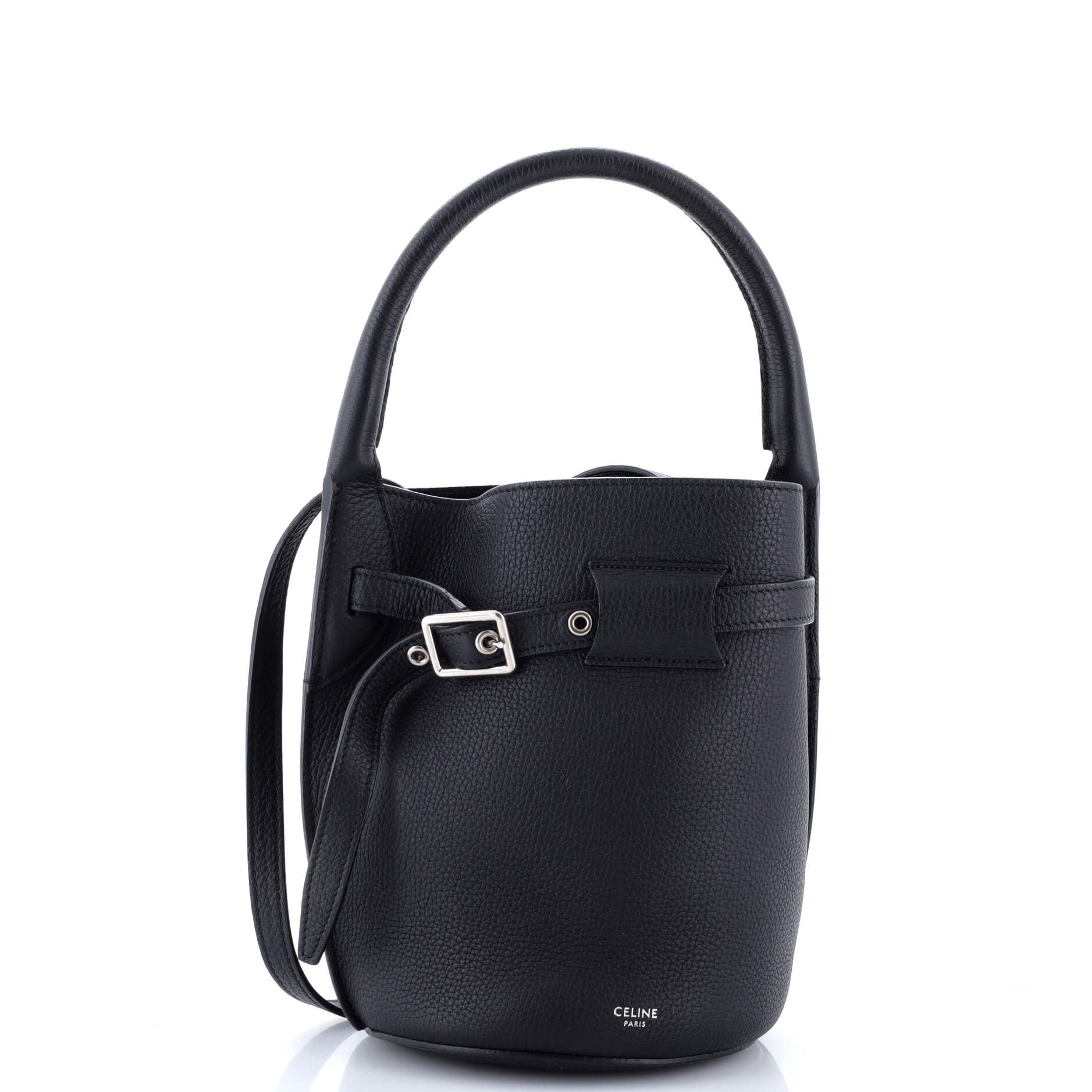 Big Bag Bucket Leather Nano