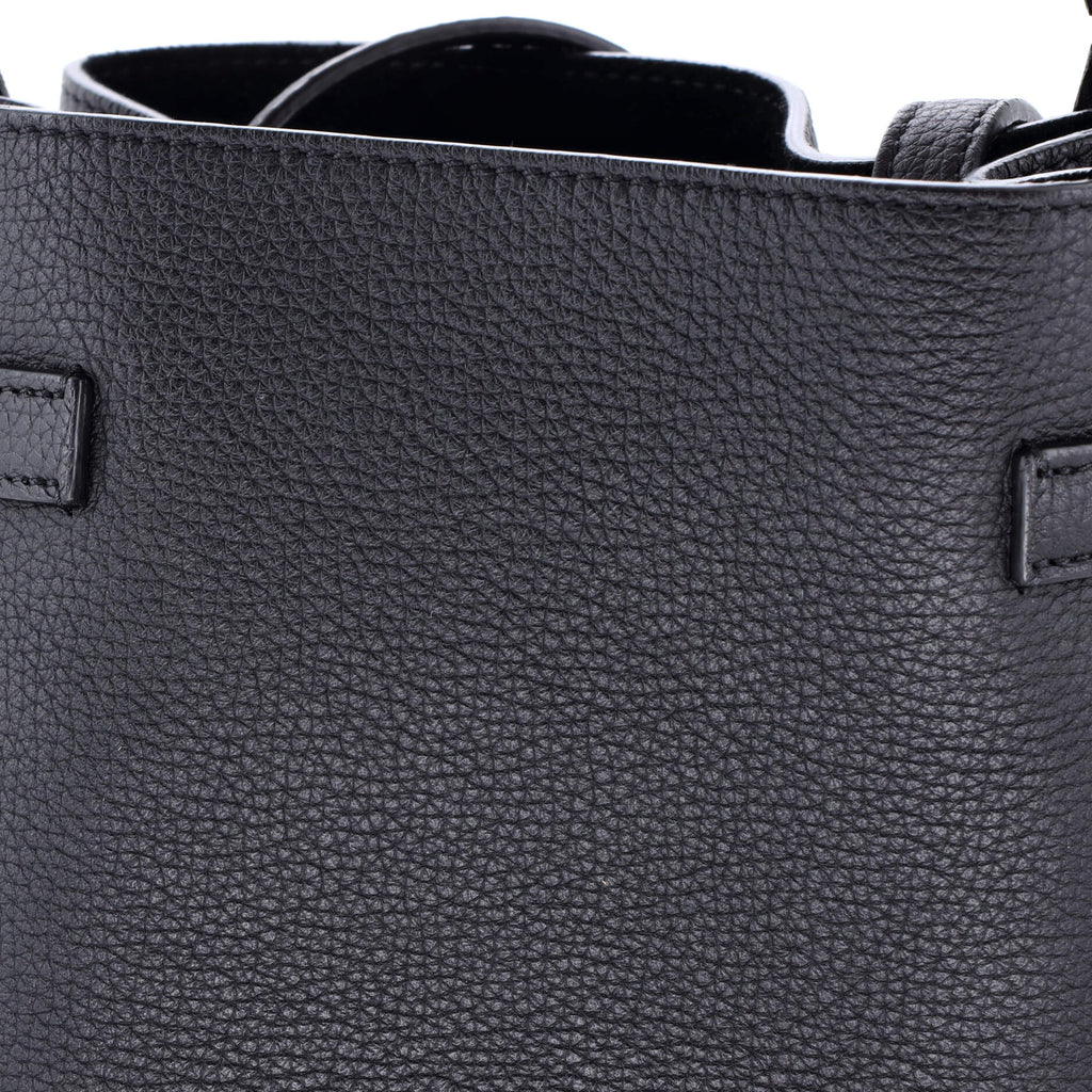 Big Bag Bucket Leather Nano