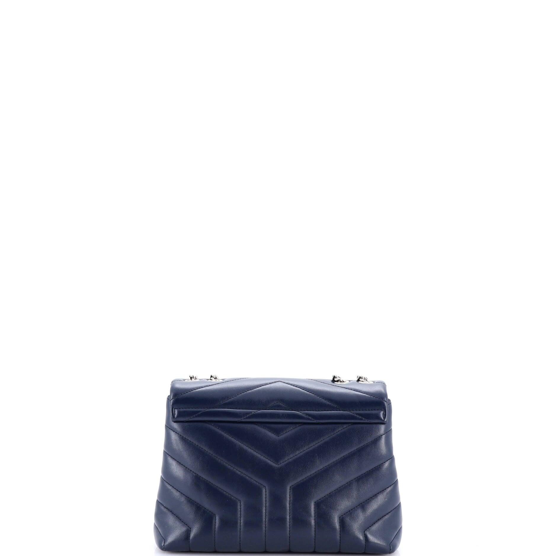 Loulou Shoulder Bag Matelasse Chevron Leather Small
