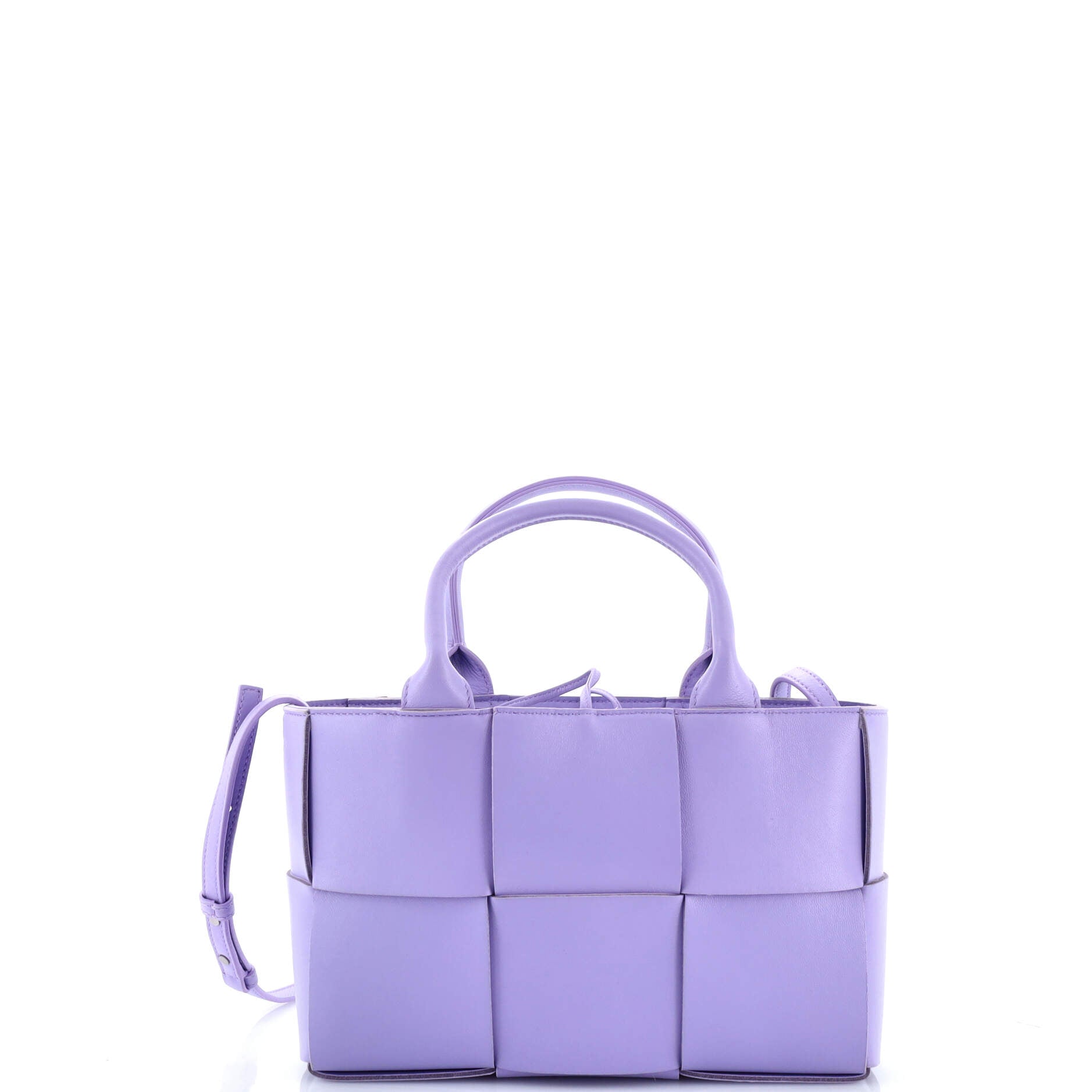 Arco Tote Maxi Intrecciato Leather Mini