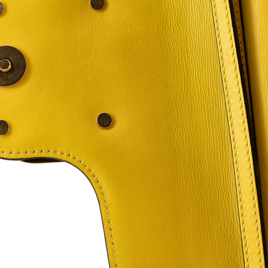 VLogo Loco Flap Shoulder Bag Leather Medium