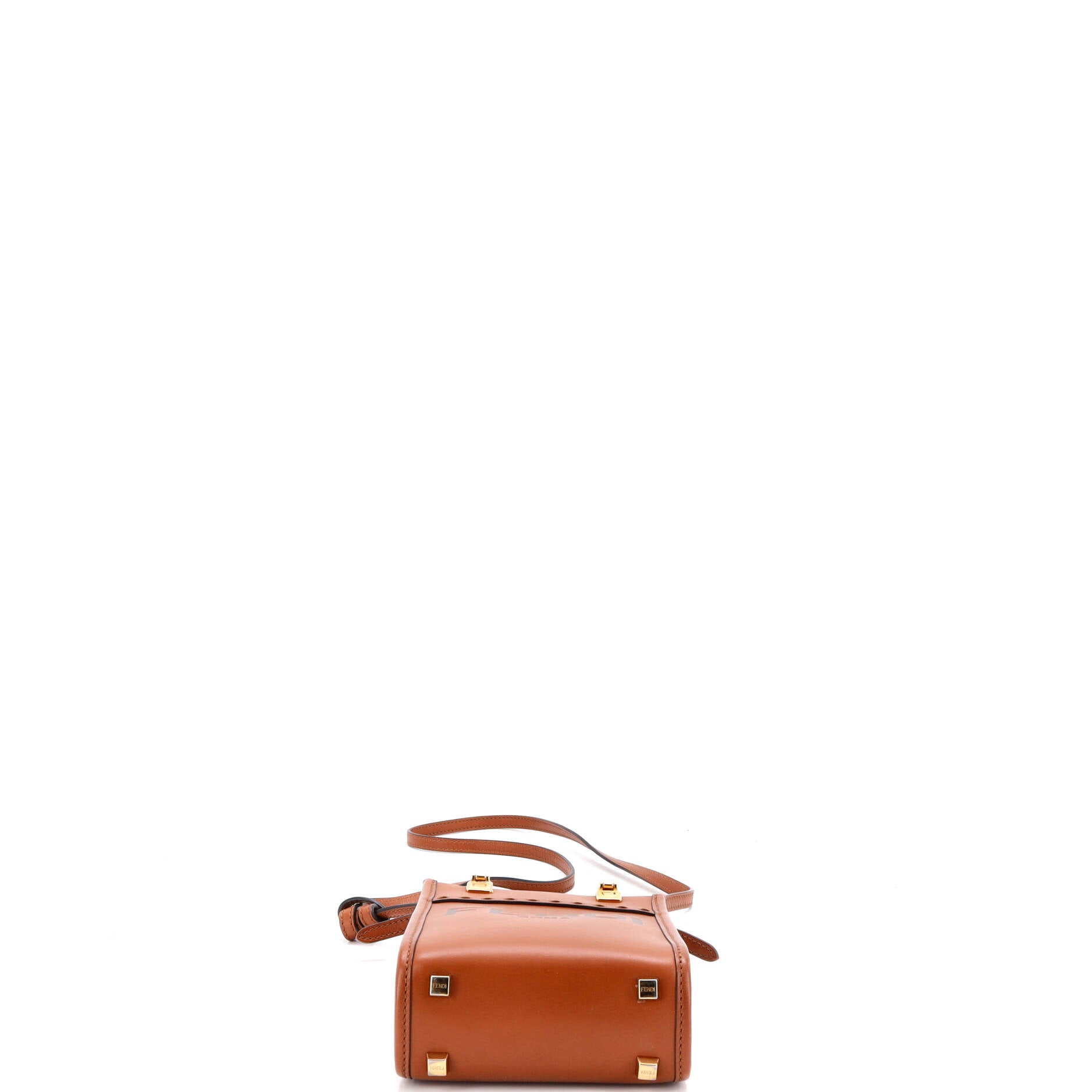 Sunshine Shopper Tote Leather Mini