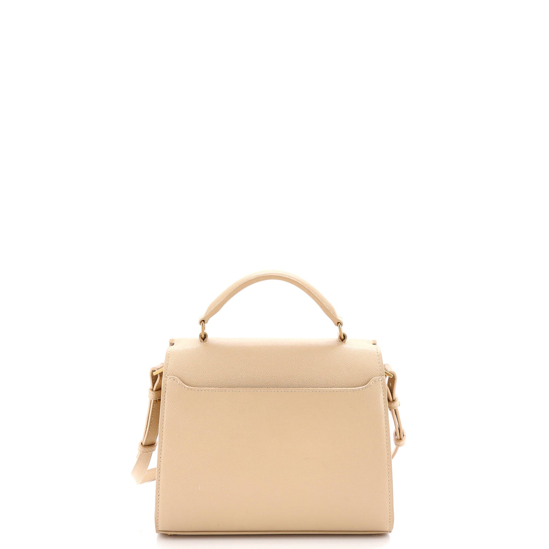 Cassandra Top Handle Bag Leather Mini