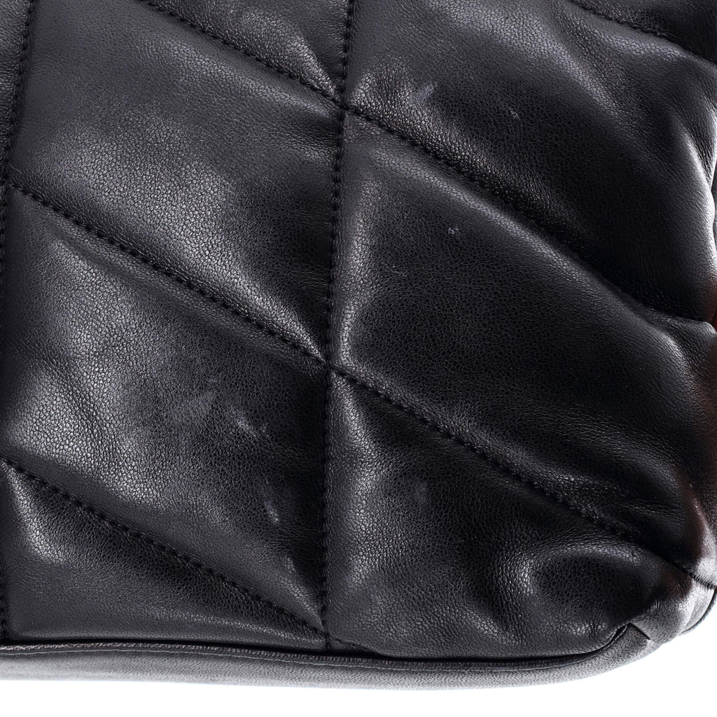 Loulou Puffer Shoulder Bag Quilted Leather Small