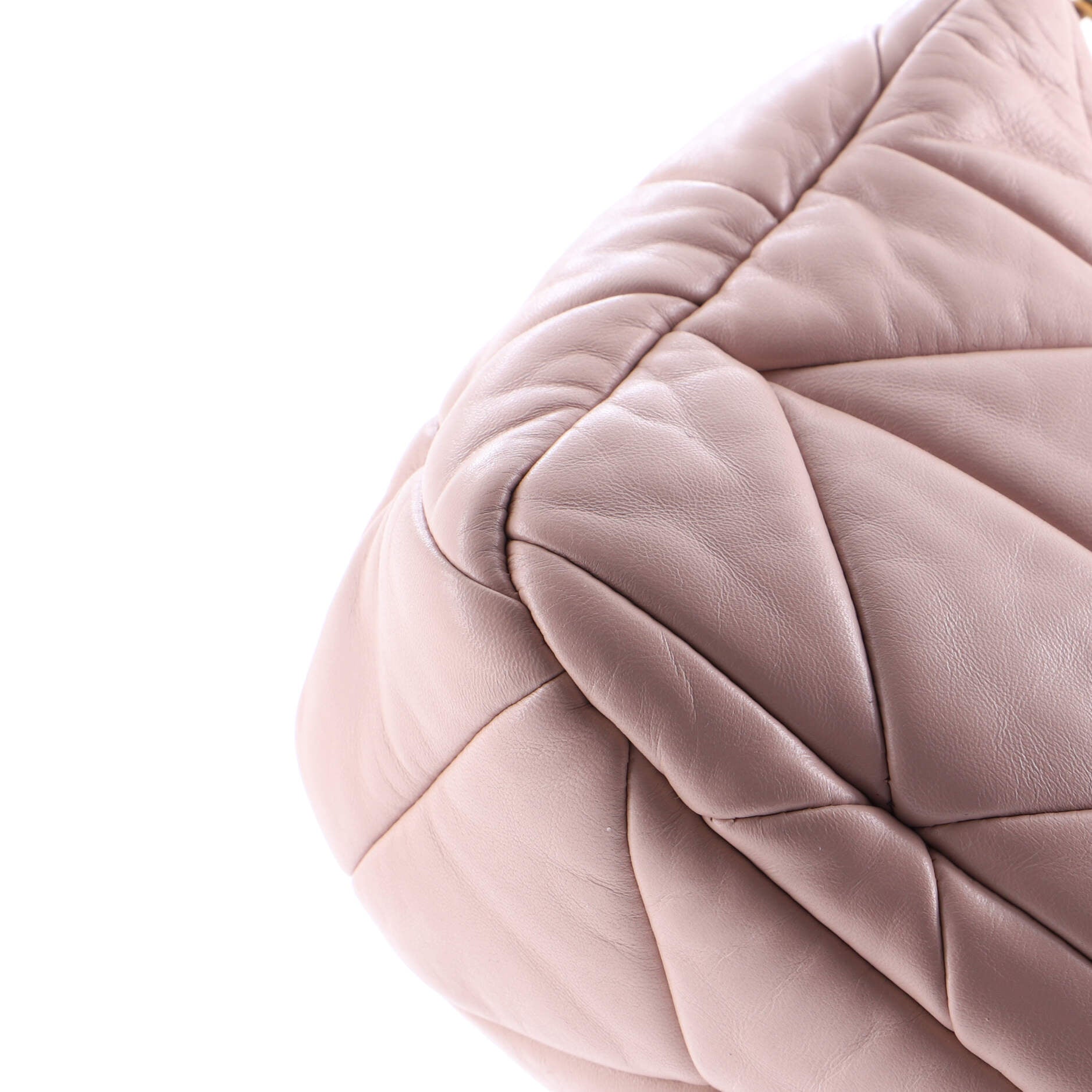 System Re-Edition Shoulder Bag Quilted Nappa Leather Small