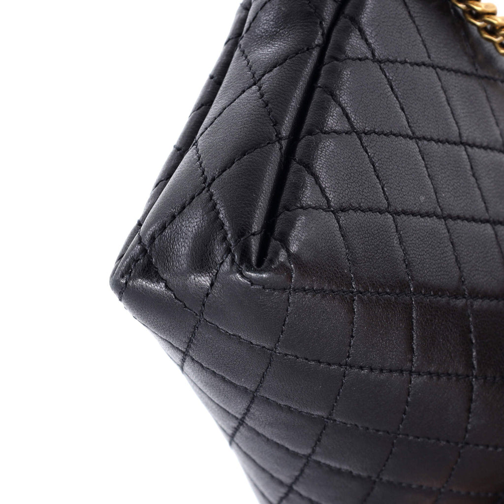 Gaby Zipped Pouch Crossbody Quilted Leather