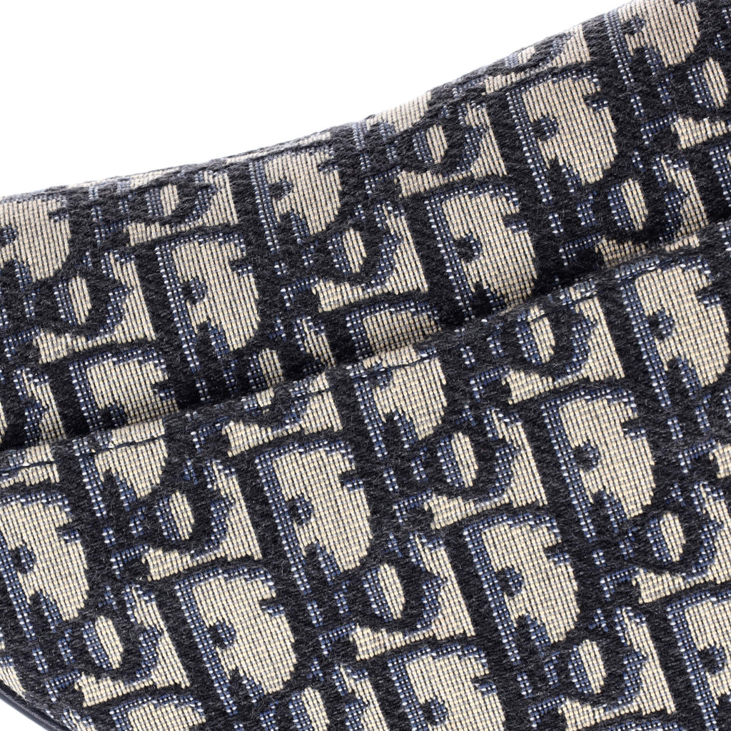 Saddle Handbag Oblique Canvas Mini