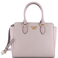 Convertible Tote Saffiano with Soft Calf Small
