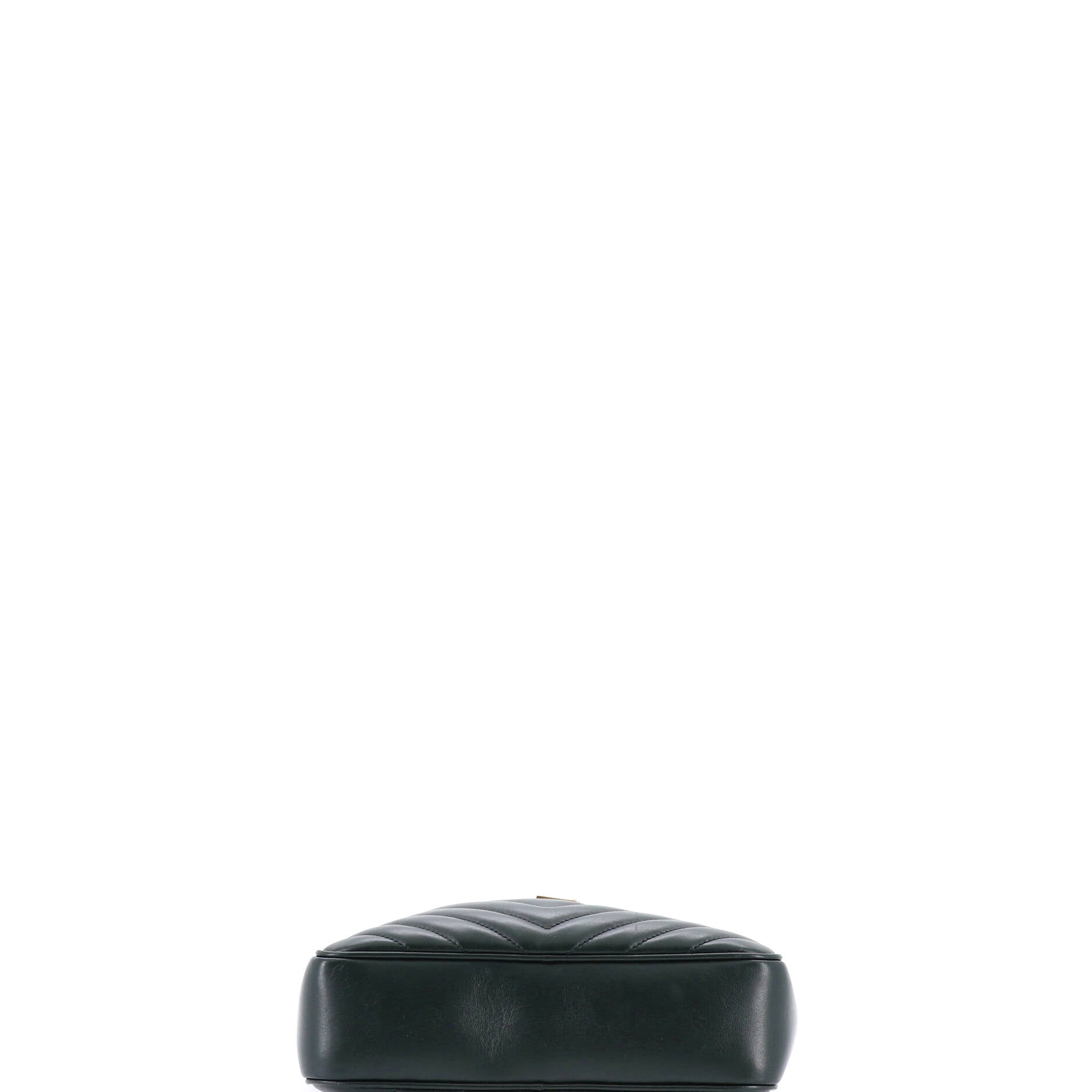 Lou Camera Bag Matelasse Chevron Leather Small