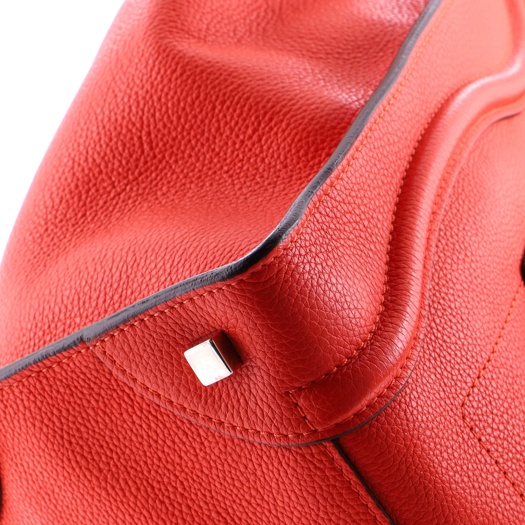 Luggage Bag Grainy Leather Mini