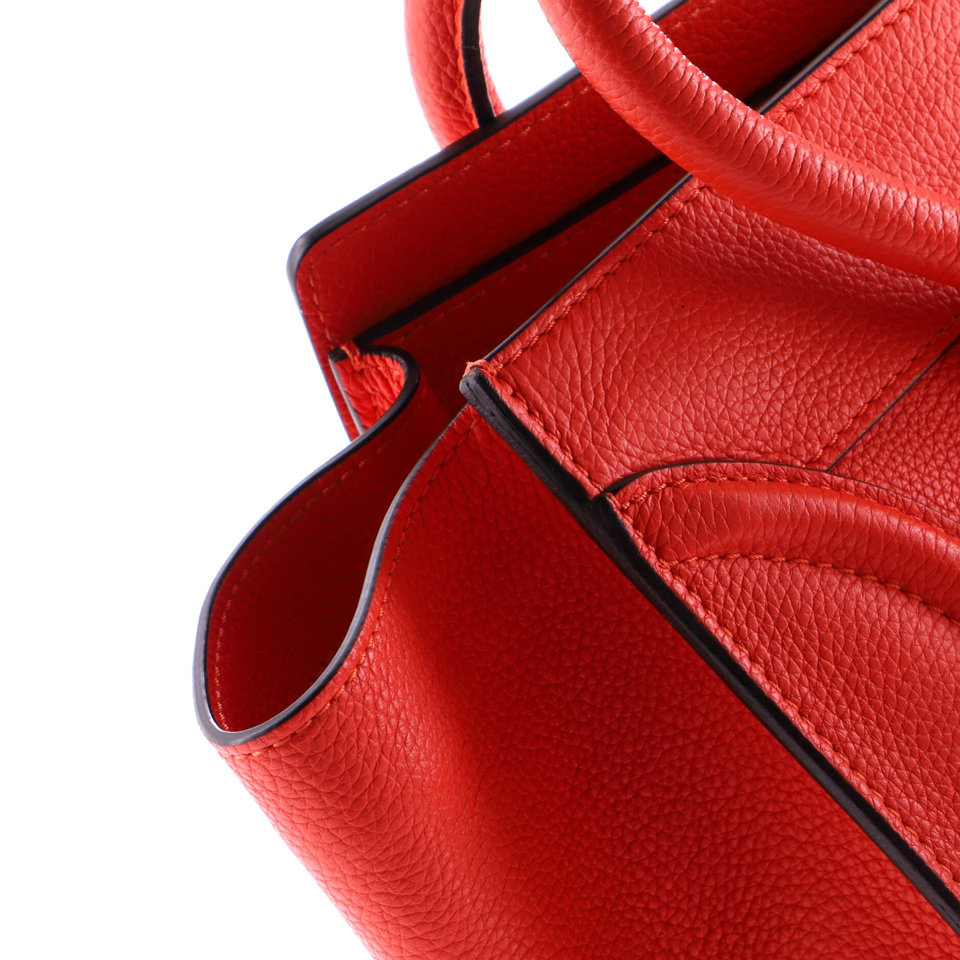 Luggage Bag Grainy Leather Mini
