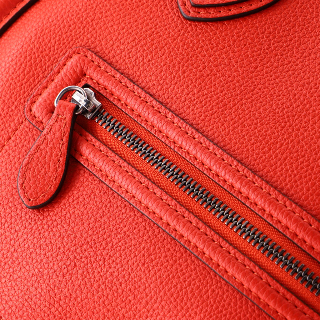Luggage Bag Grainy Leather Mini