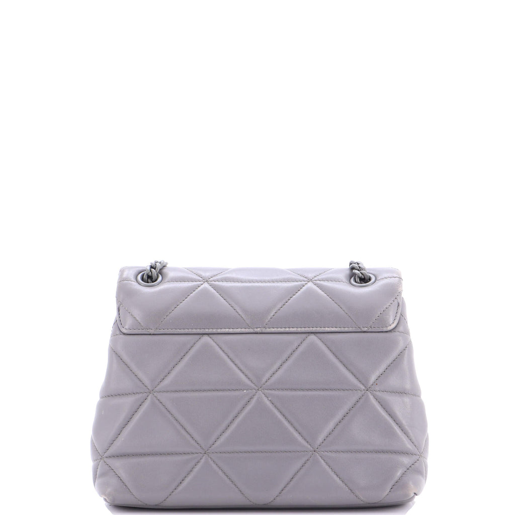 Spectrum Flap Bag Quilted Nappa Leather Large