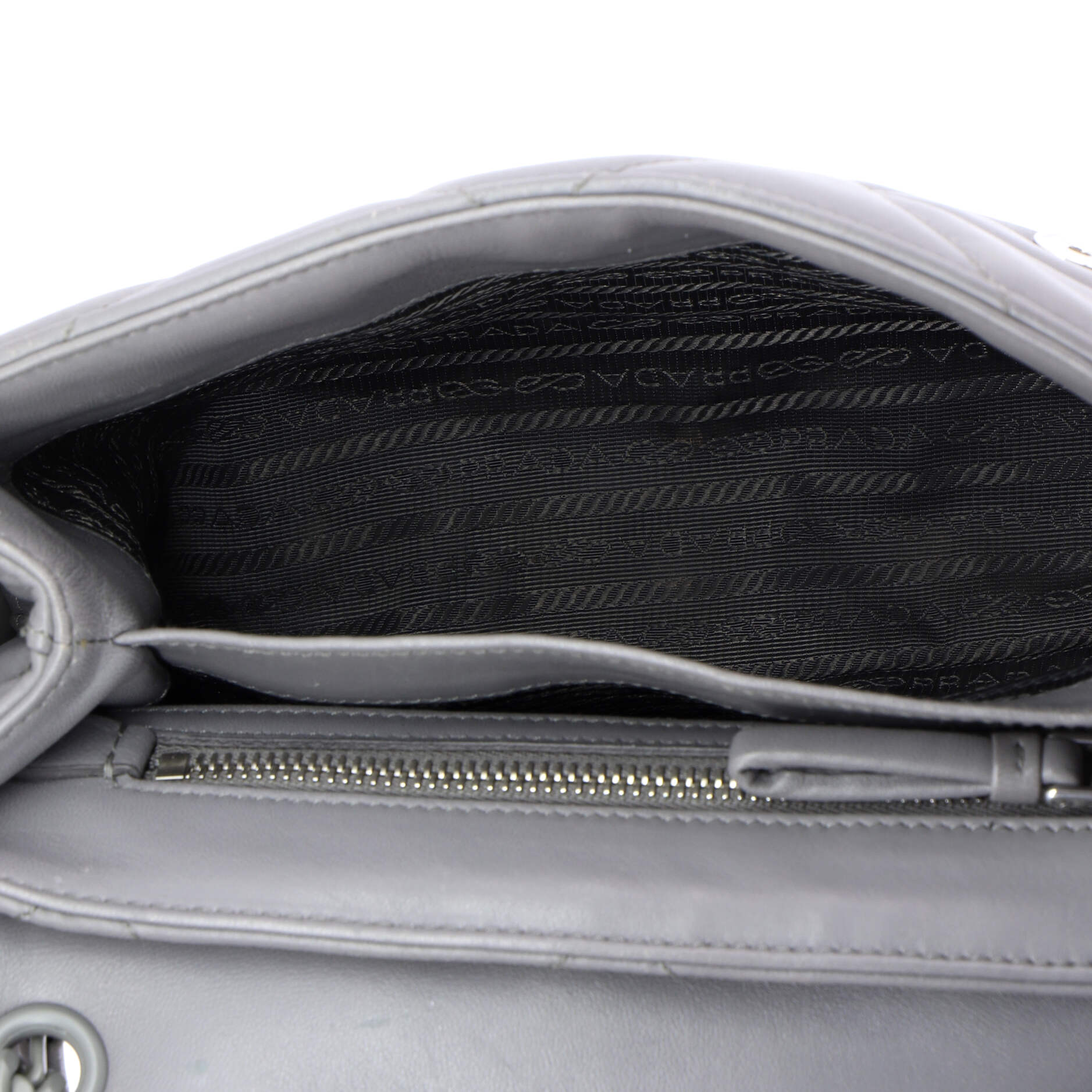 Spectrum Flap Bag Quilted Nappa Leather Large