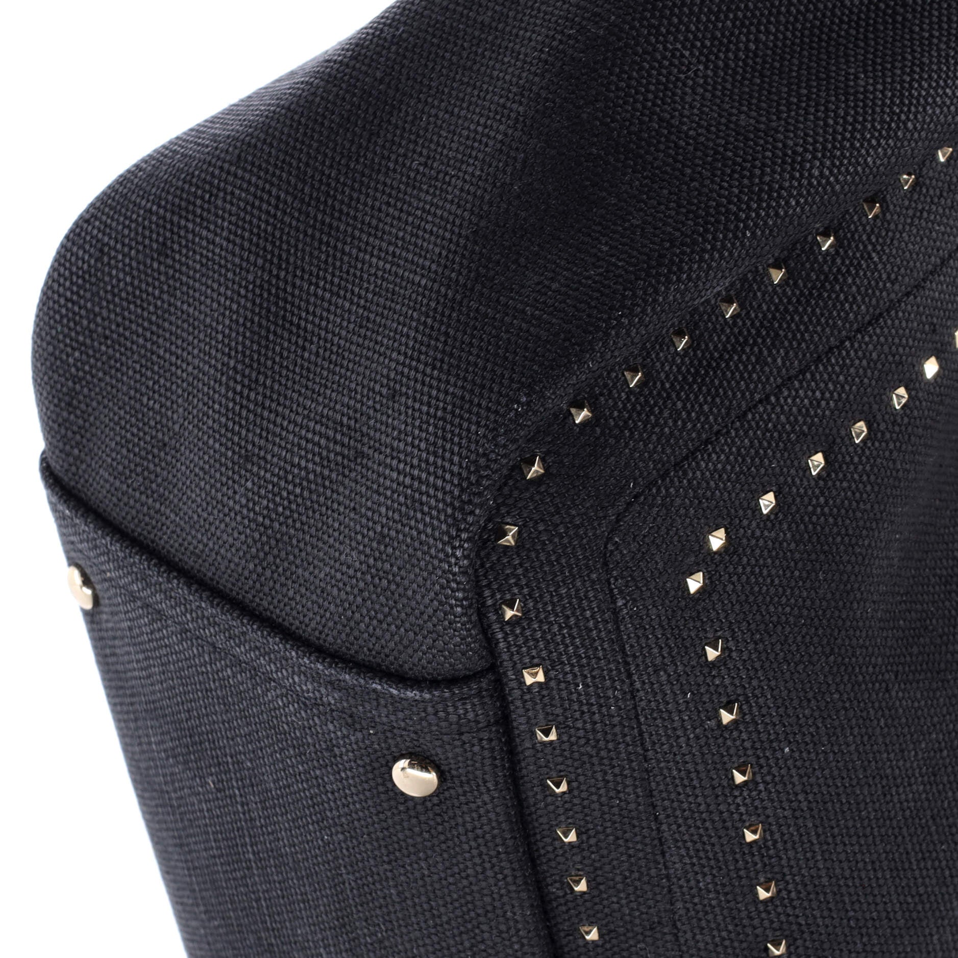 Atelier 01 Tote Studded Canvas Medium
