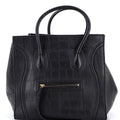Phantom Bag Crocodile Embossed Leather Medium