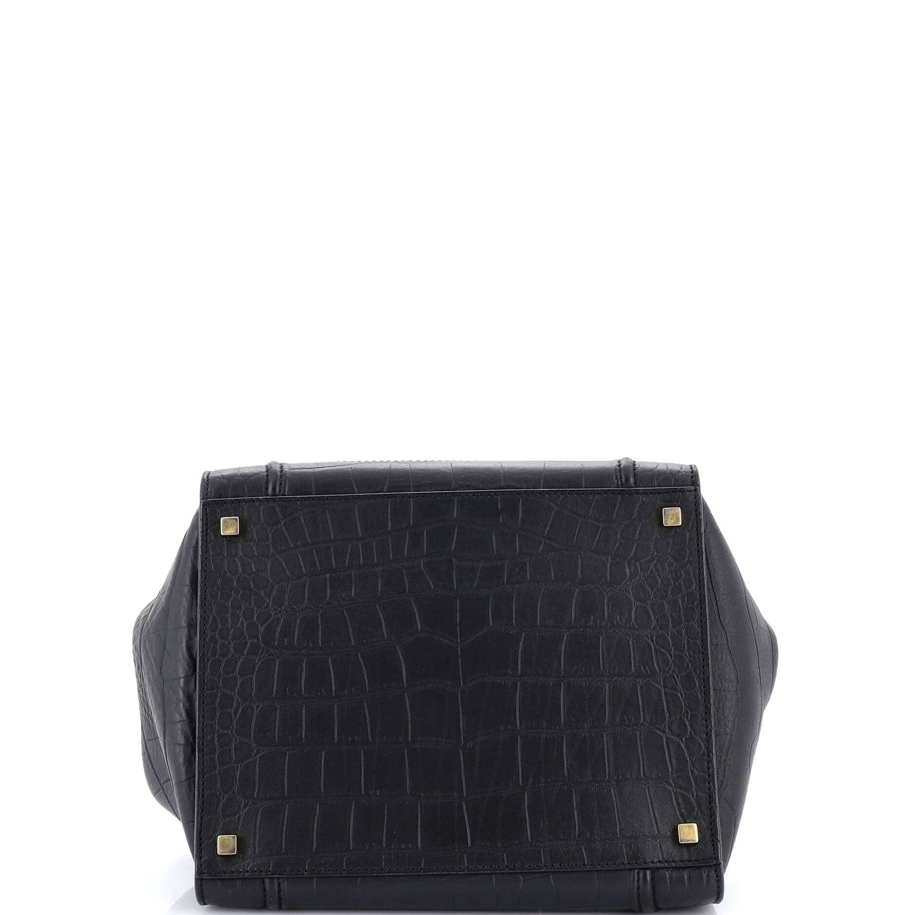 Phantom Bag Crocodile Embossed Leather Medium