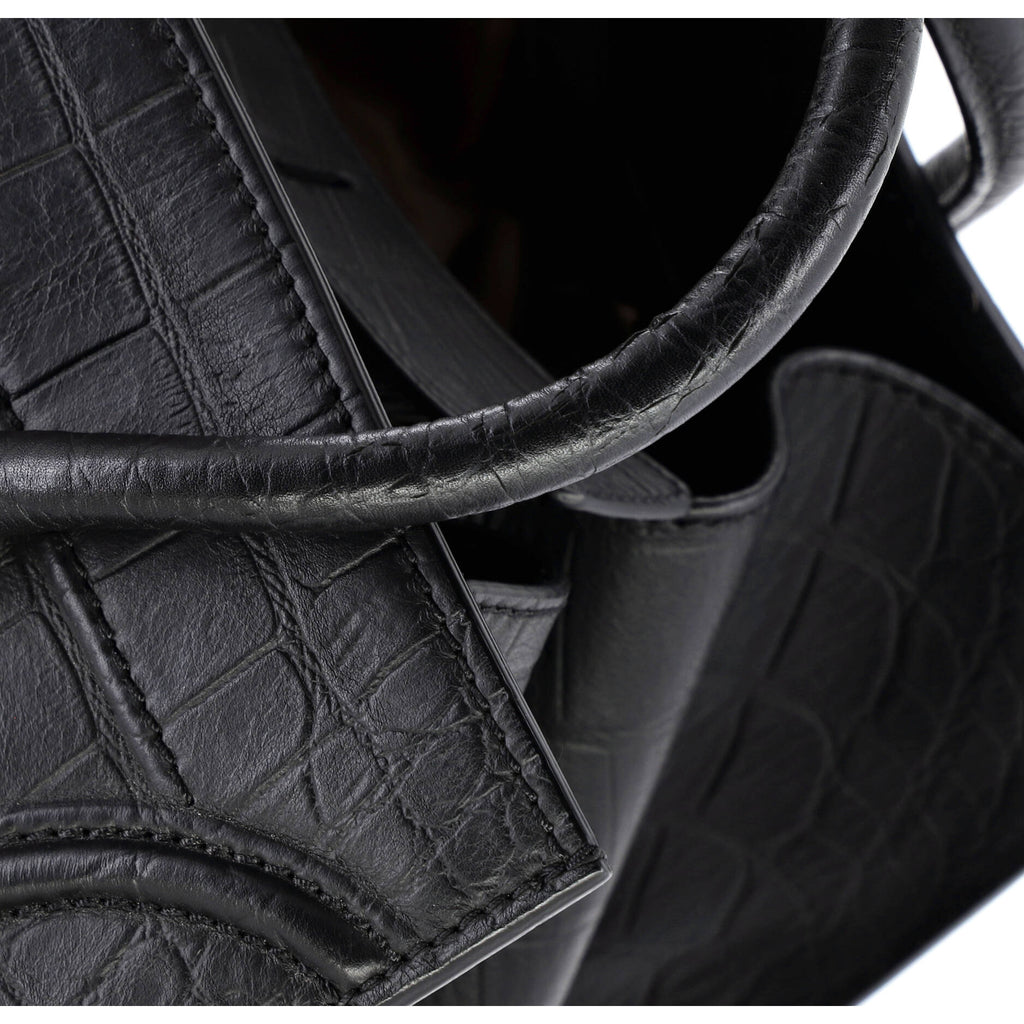 Phantom Bag Crocodile Embossed Leather Medium