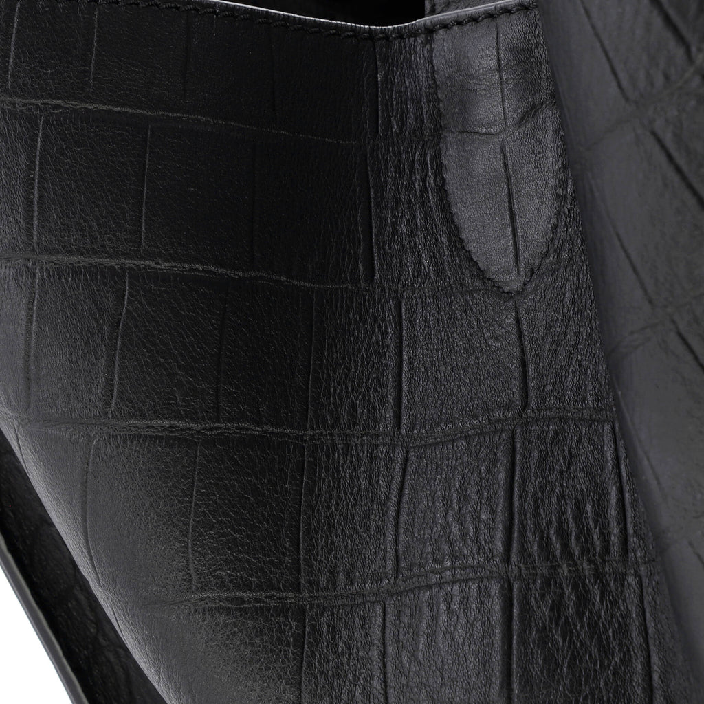 Phantom Bag Crocodile Embossed Leather Medium