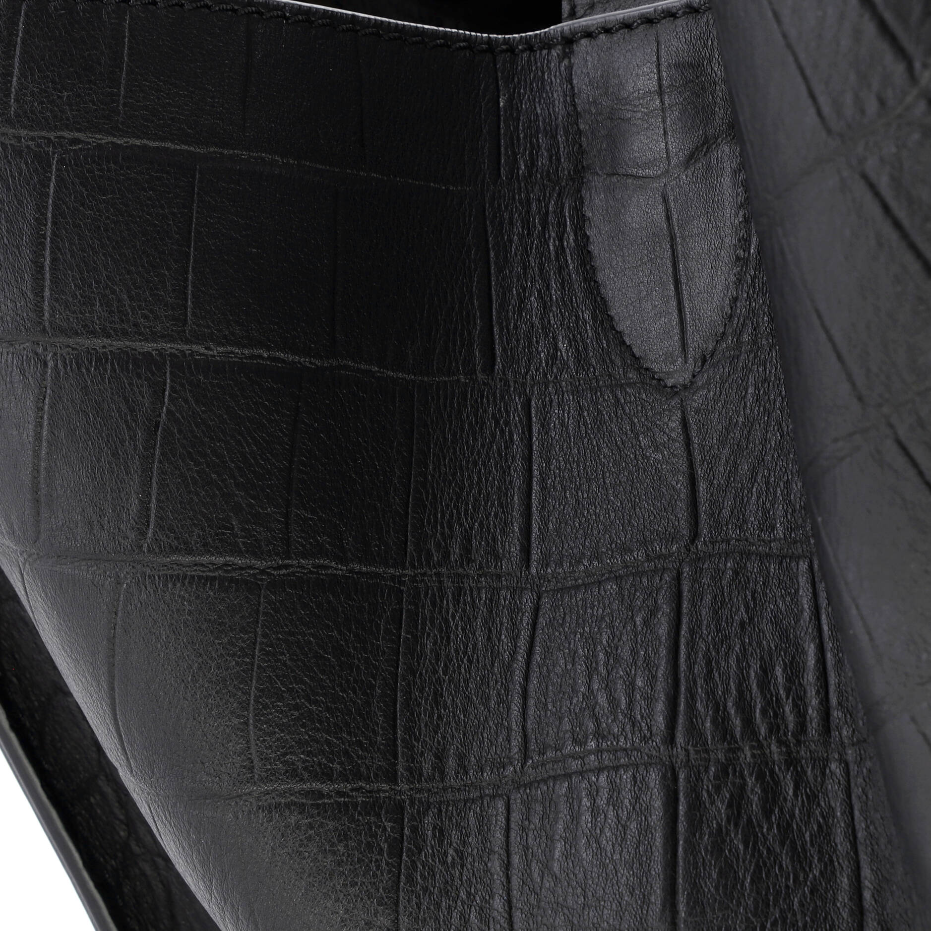 Phantom Bag Crocodile Embossed Leather Medium