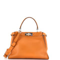 Peekaboo Bag Leather with Plexiglass Detail Regular