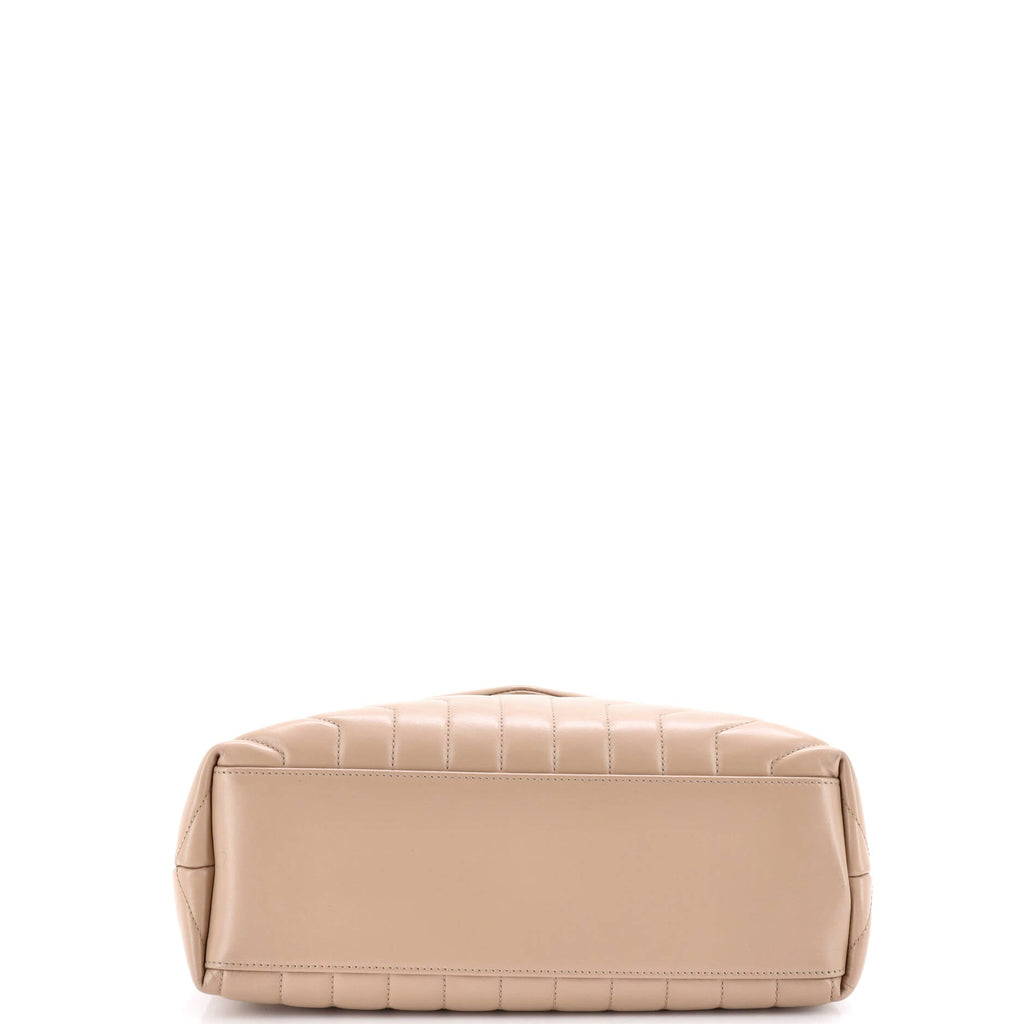 Loulou Shoulder Bag Matelasse Chevron Leather Medium