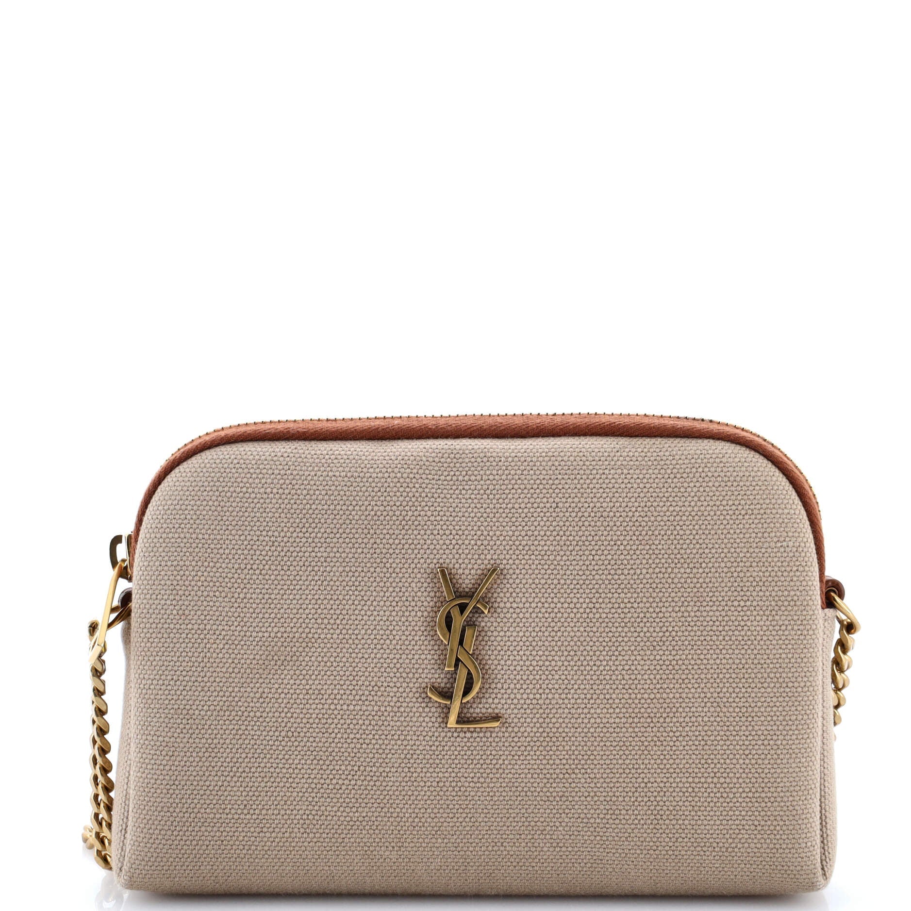 Gaby Zipped Pouch Crossbody Canvas