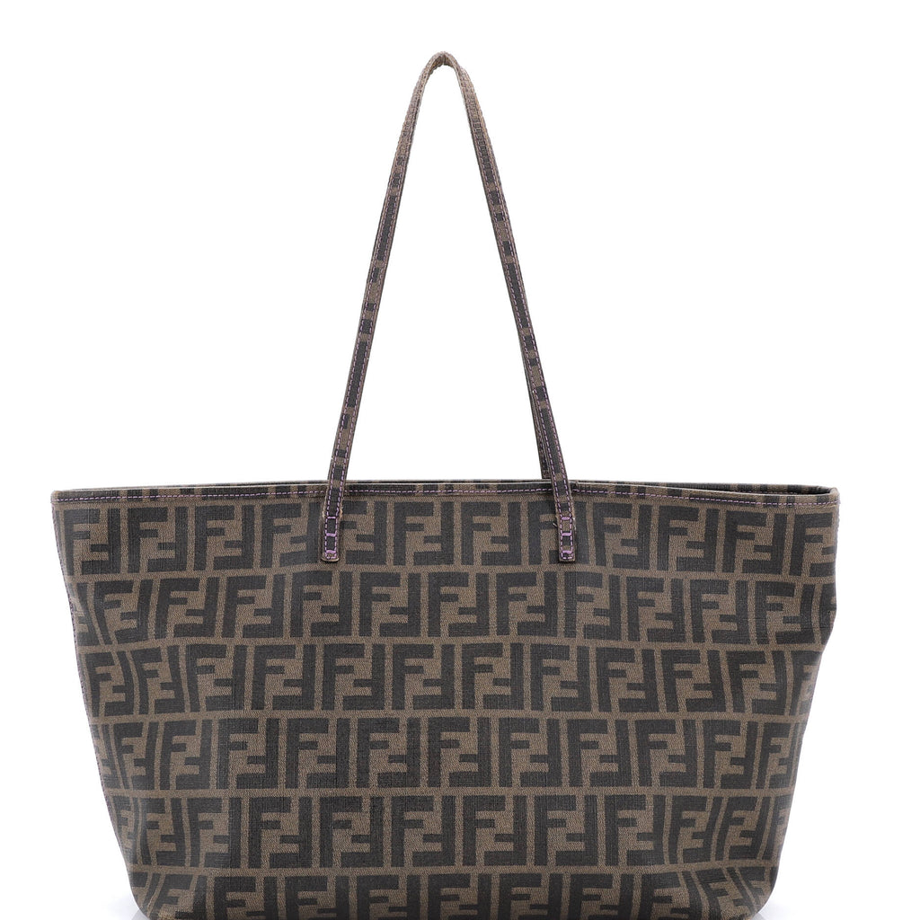 Roll Tote Zucca Coated Canvas Large