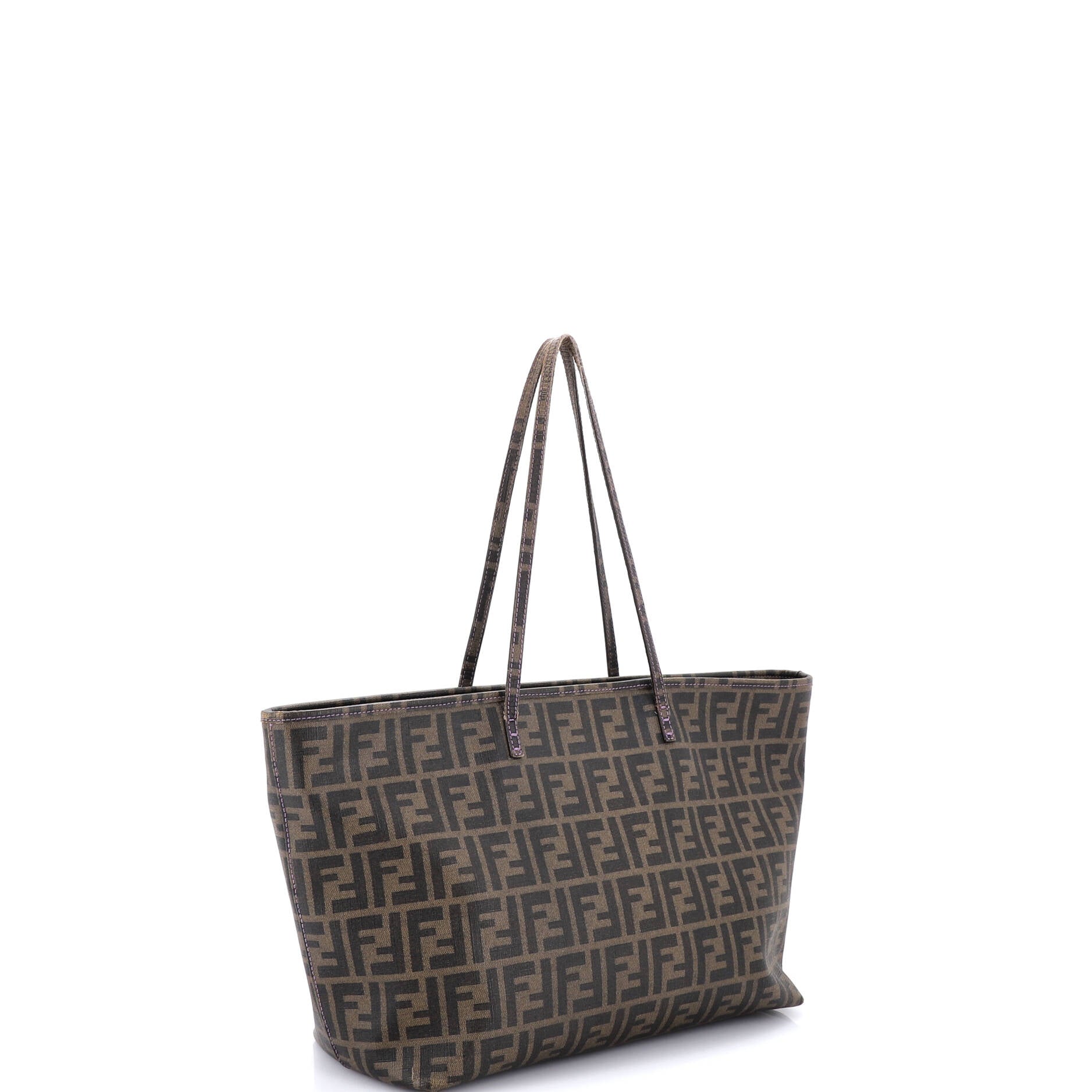 Roll Tote Zucca Coated Canvas Large