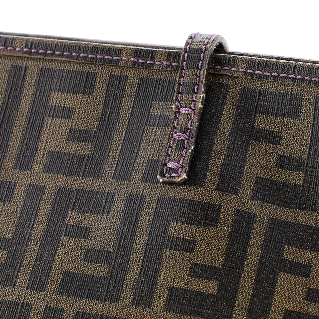 Roll Tote Zucca Coated Canvas Large
