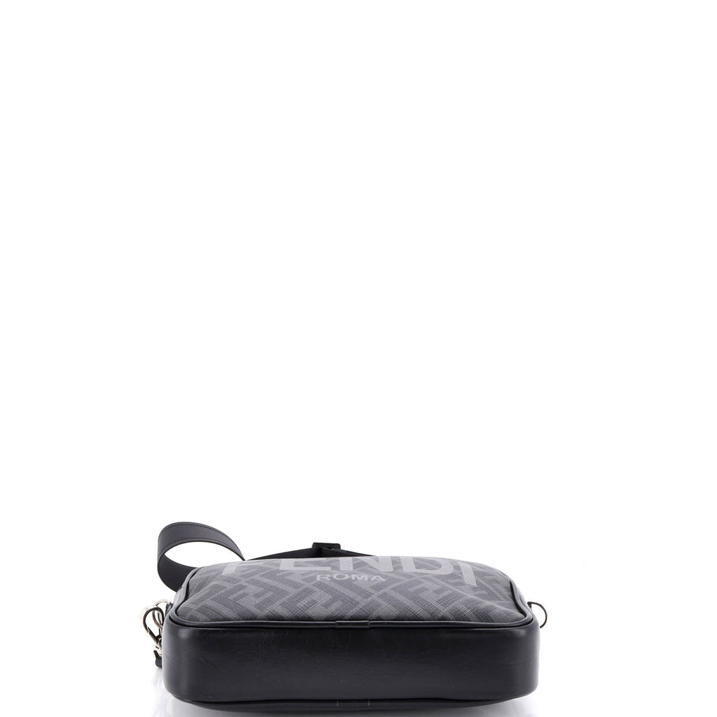 Logo Camera Case Bag Zucca Coated Canvas Medium