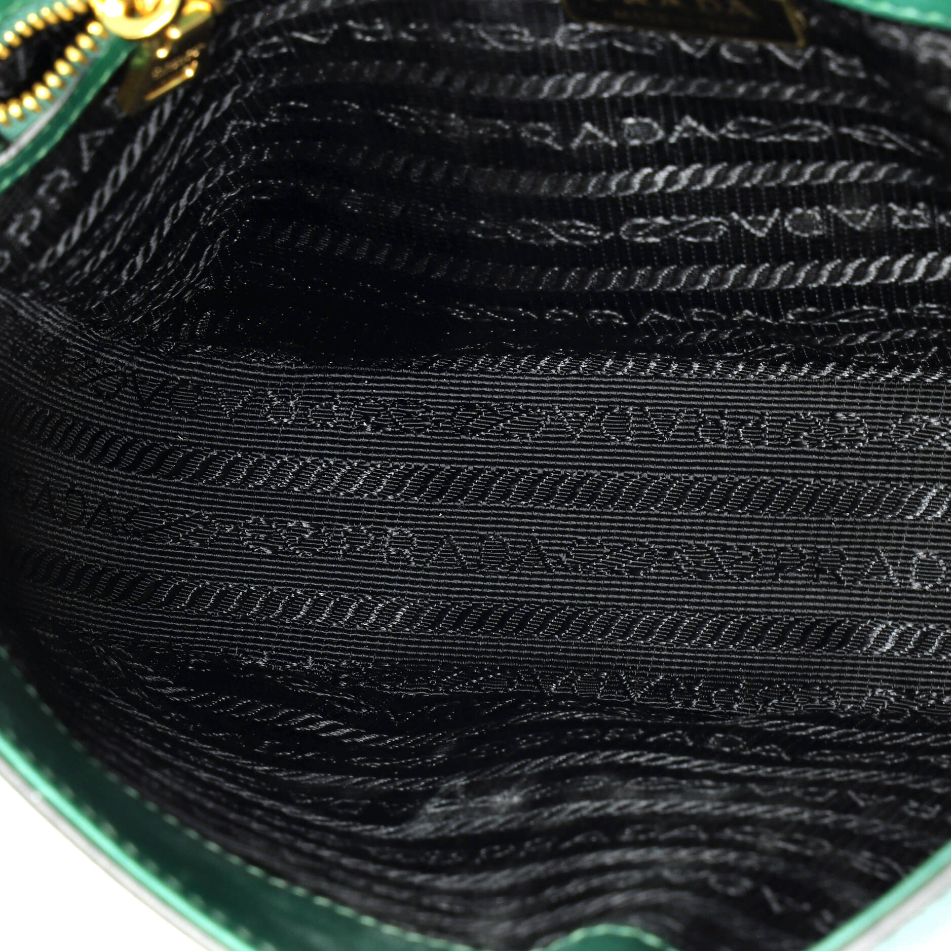 Embleme Flap Bag Saffiano Leather Small