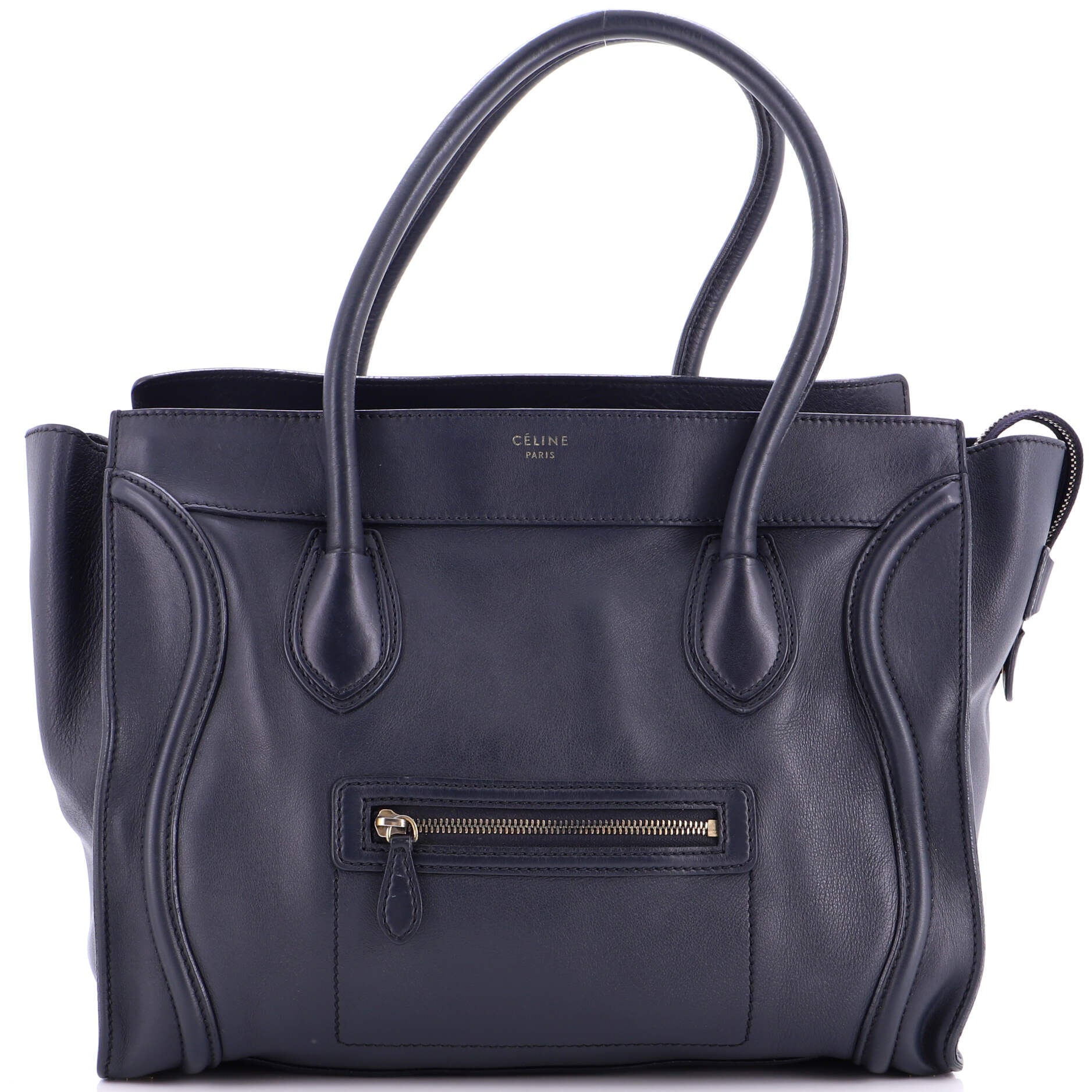 Shoulder Luggage Bag Leather