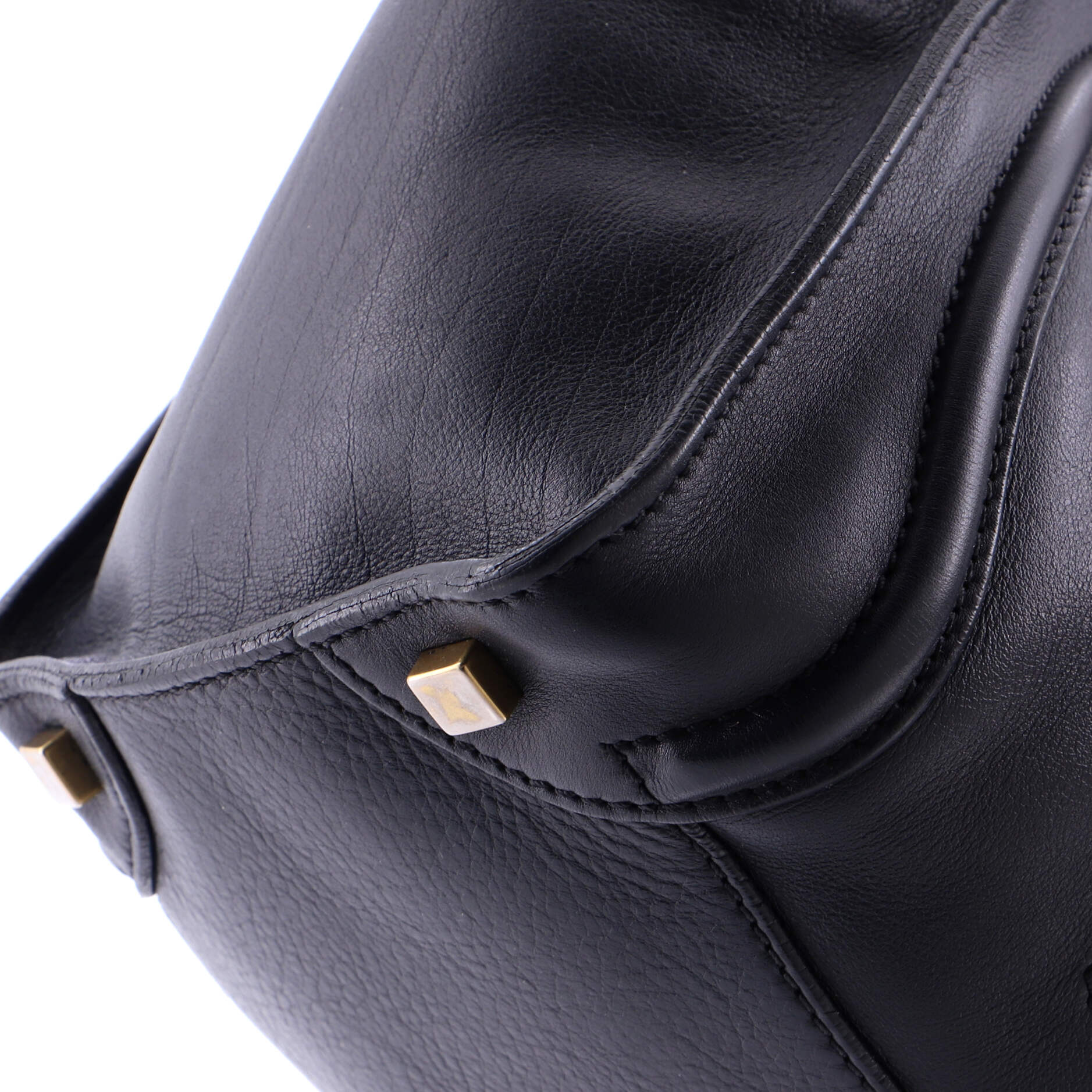 Shoulder Luggage Bag Leather