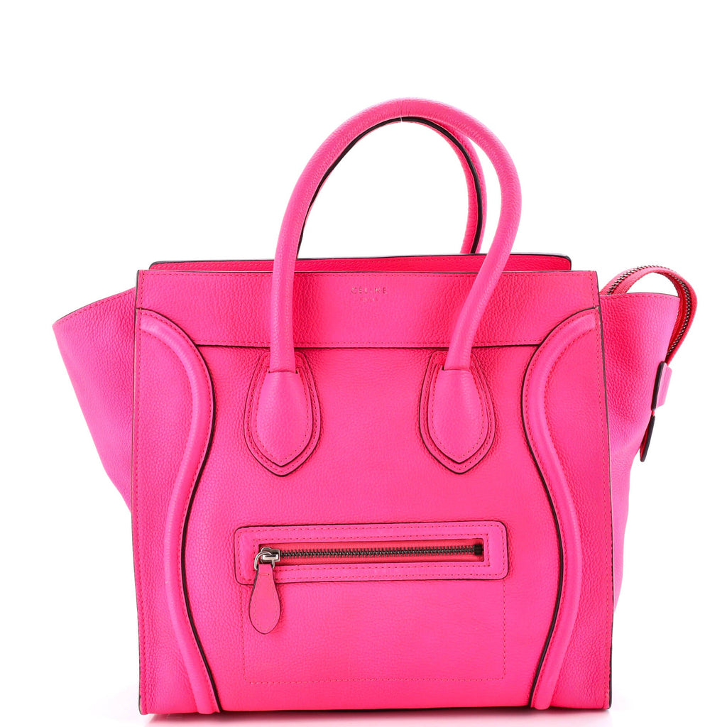Luggage Bag Grainy Leather Mini
