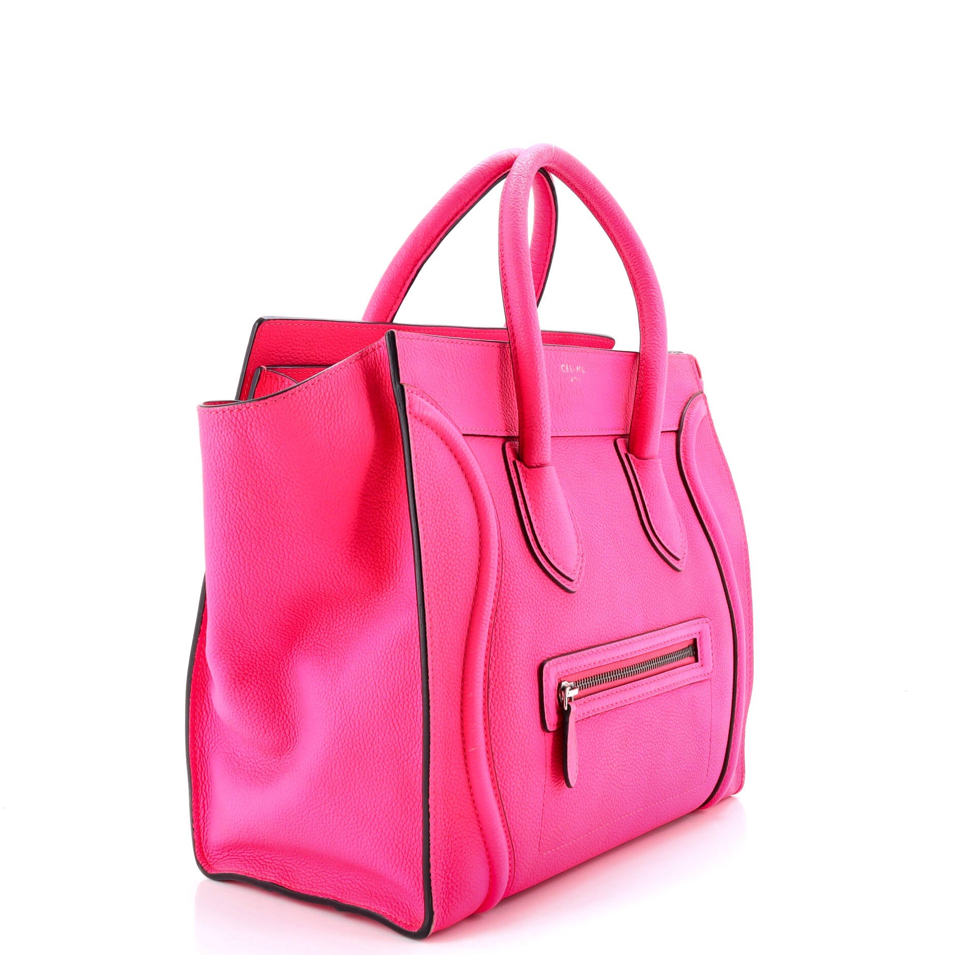 Luggage Bag Grainy Leather Mini