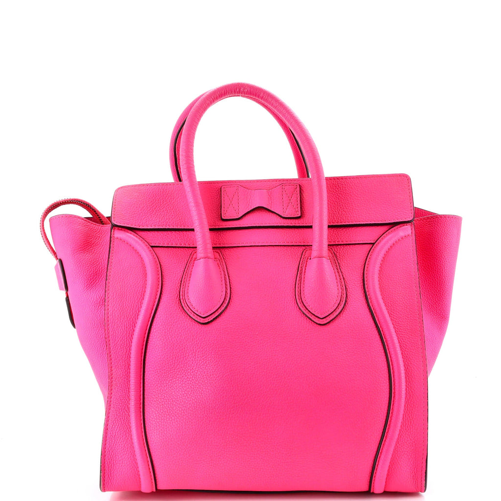Luggage Bag Grainy Leather Mini