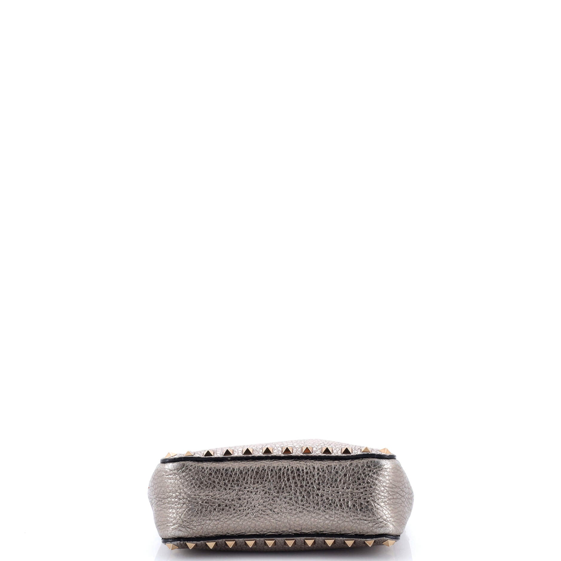 Rockstud Flip Lock Messenger Bag Leather Mini