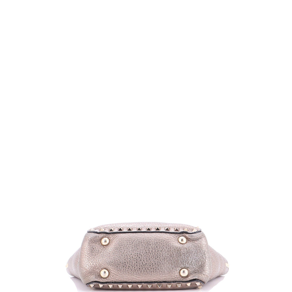 Rockstud Tote Pebbled Leather Medium