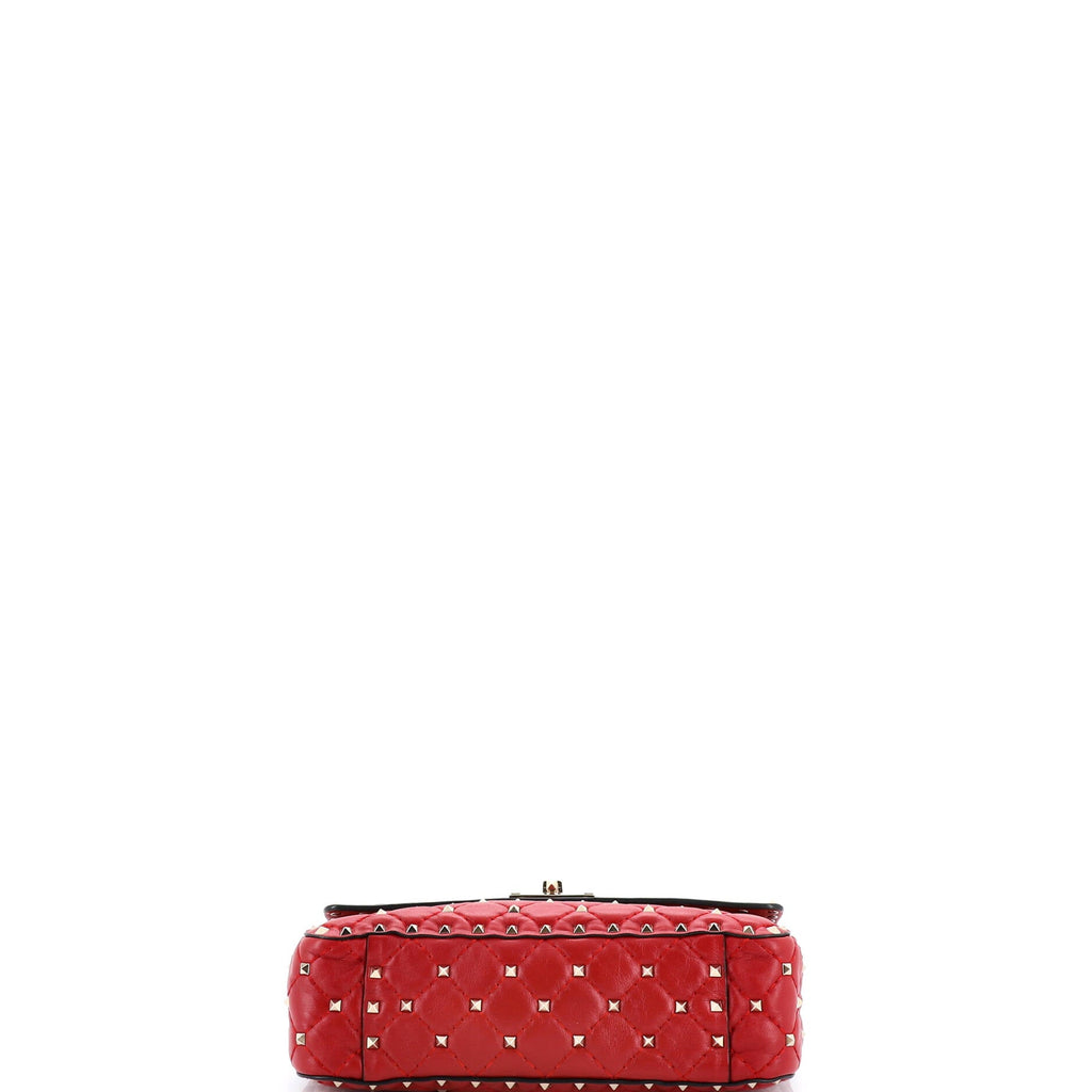 Rockstud Spike Flap Bag Quilted Leather Medium