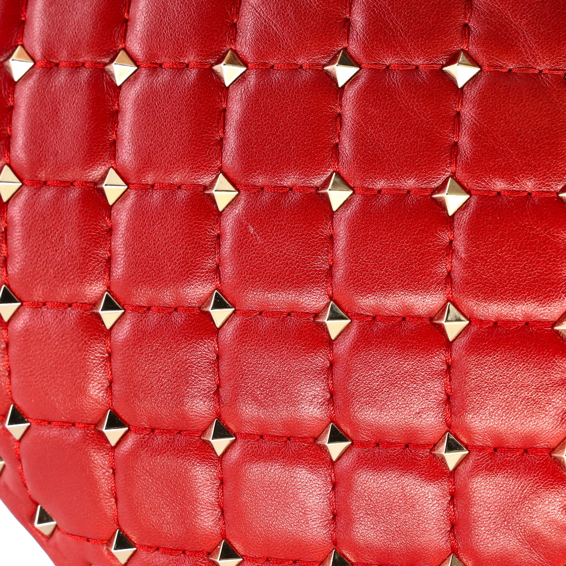 Rockstud Spike Flap Bag Quilted Leather Medium