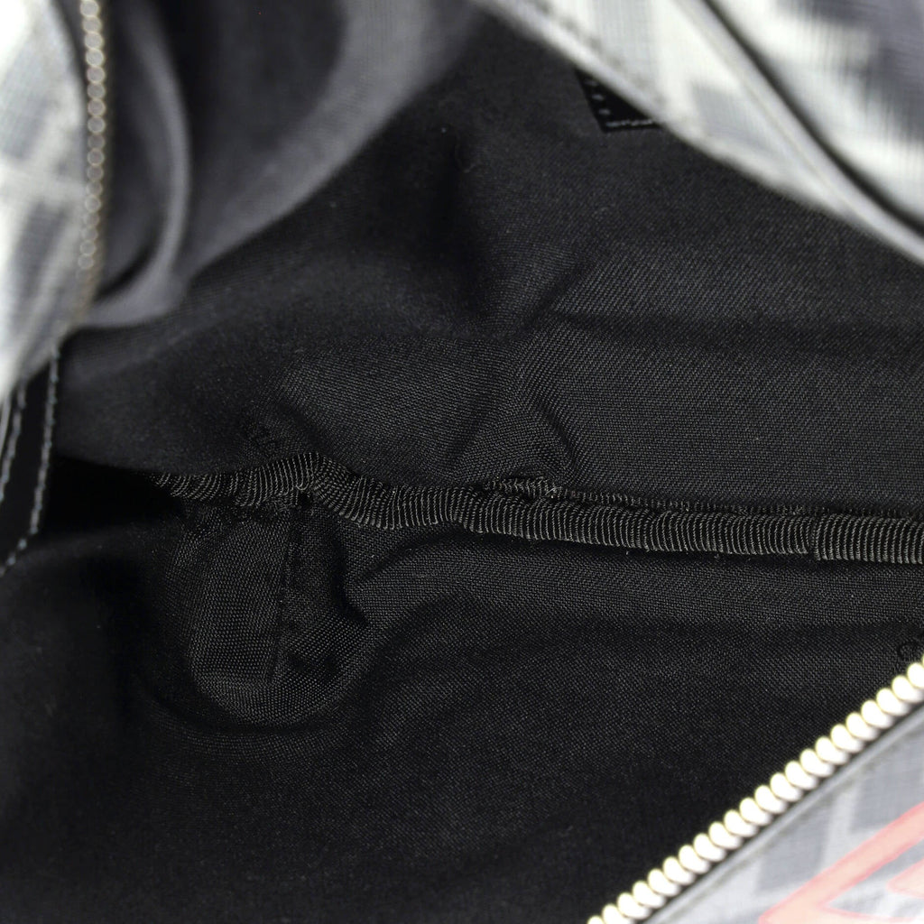 FF 1974 Logo Waist Bag Zucca Coated Canvas Medium