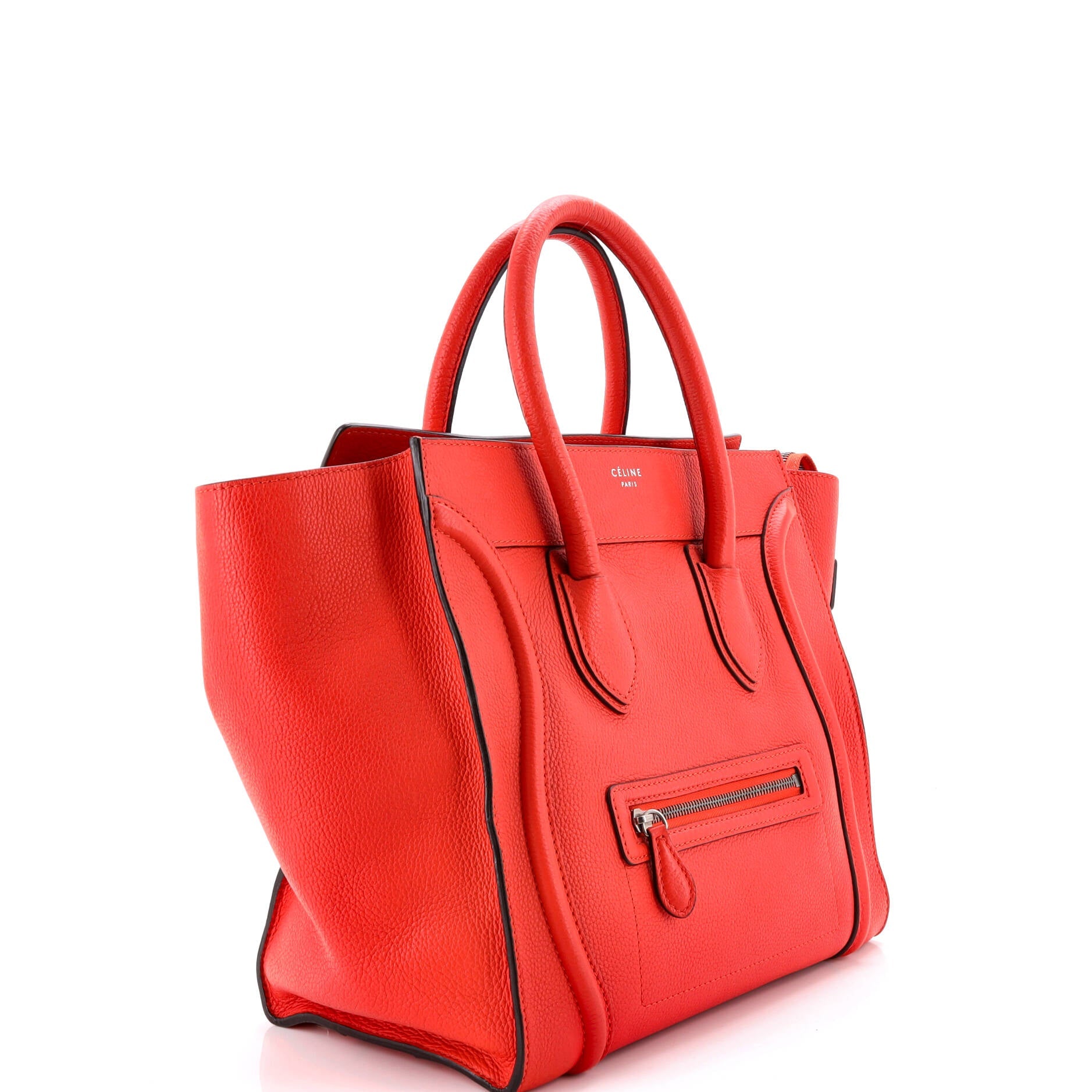 Luggage Bag Grainy Leather Mini