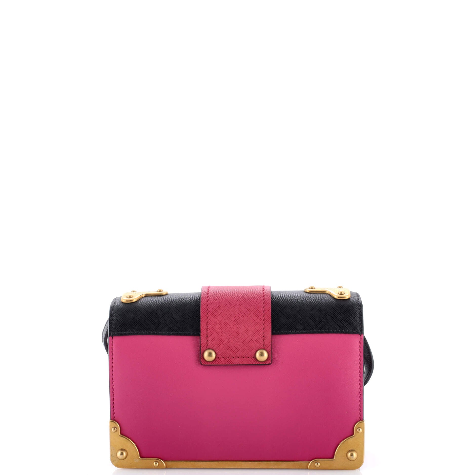 Cahier Crossbody Bag Embellished Leather Small