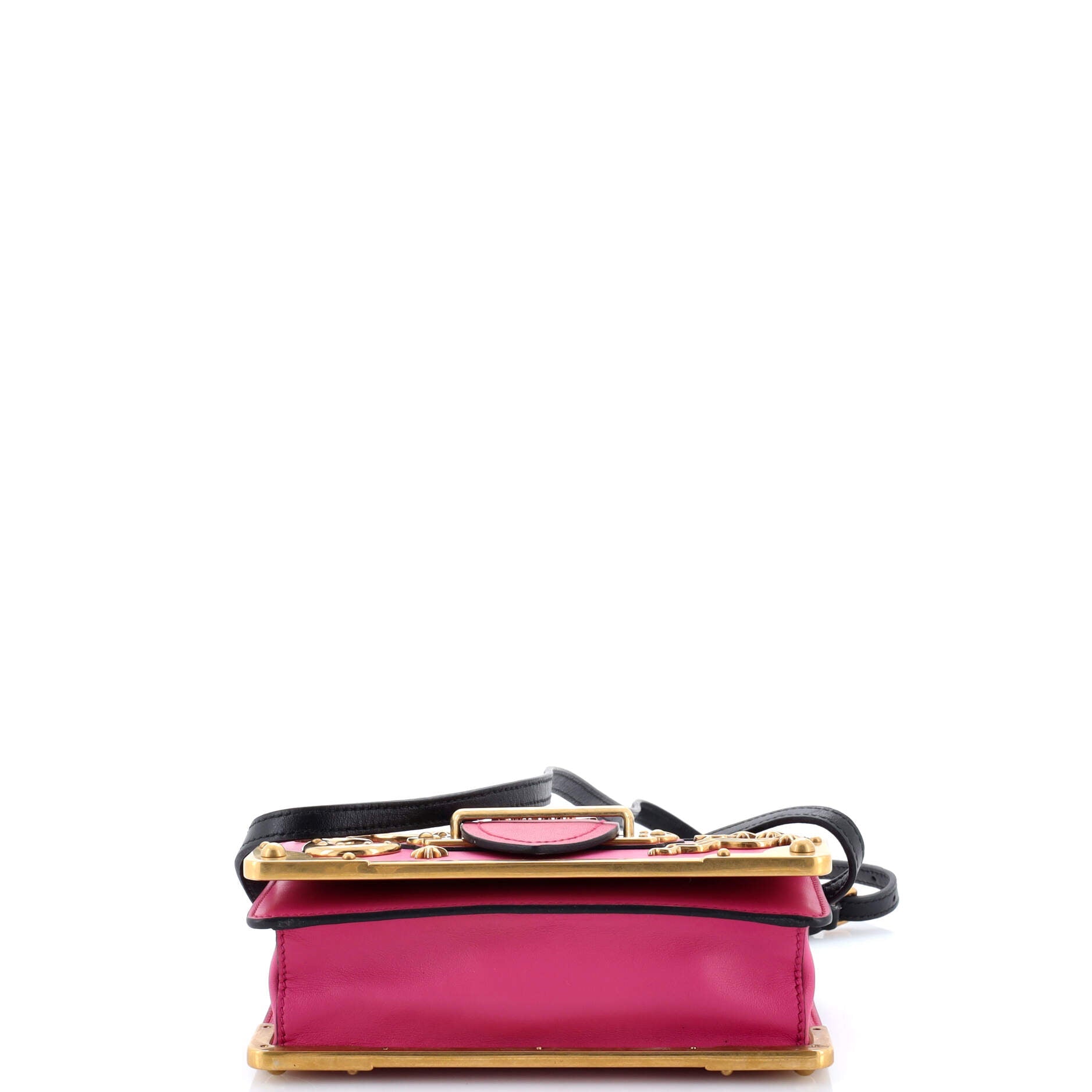 Cahier Crossbody Bag Embellished Leather Small