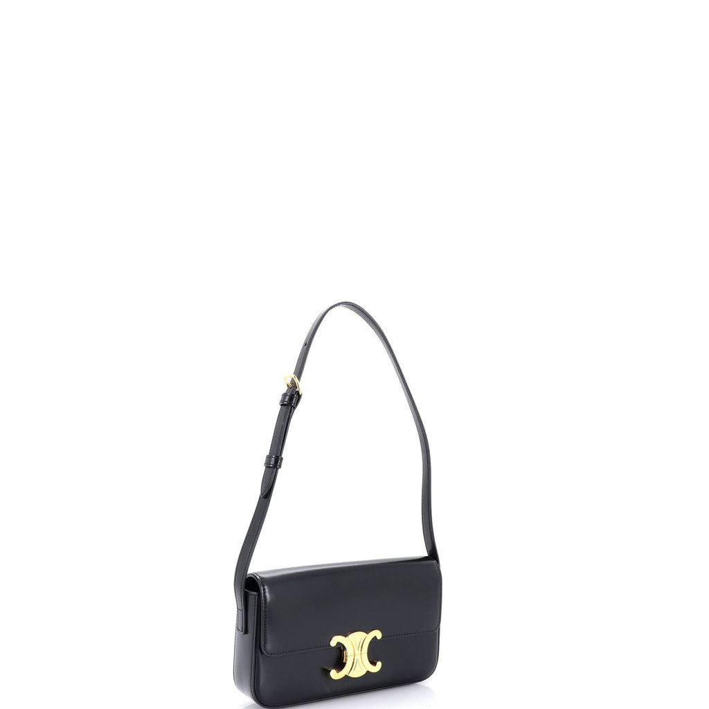 Triomphe East-West Shoulder Bag Smooth Calfskin