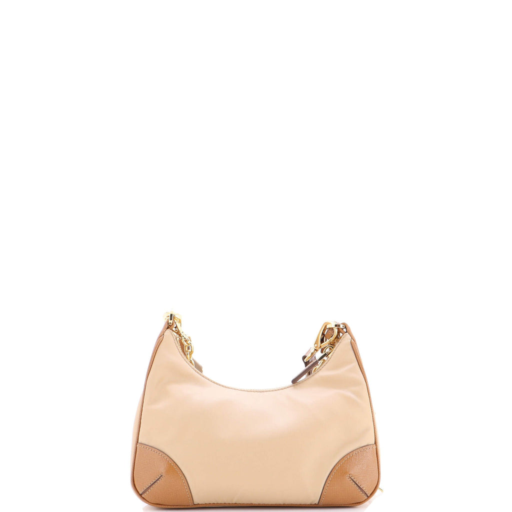 Re-Edition 2005 Robot Charm Shoulder Bag Re-Nylon and Saffiano Leather
